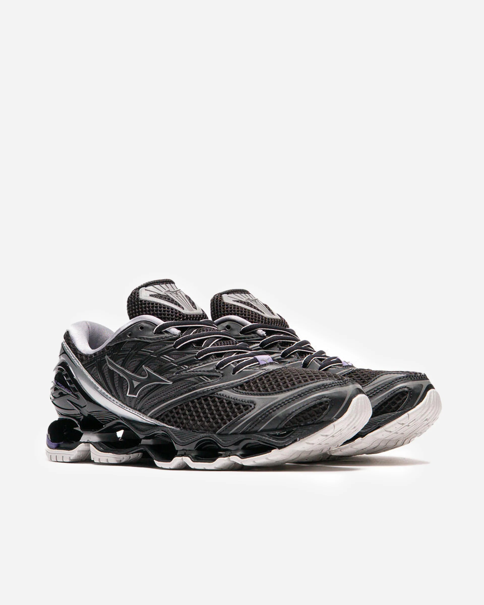 MIZUNO  Wave Prophecy LS Black/Silver/Purple Haze