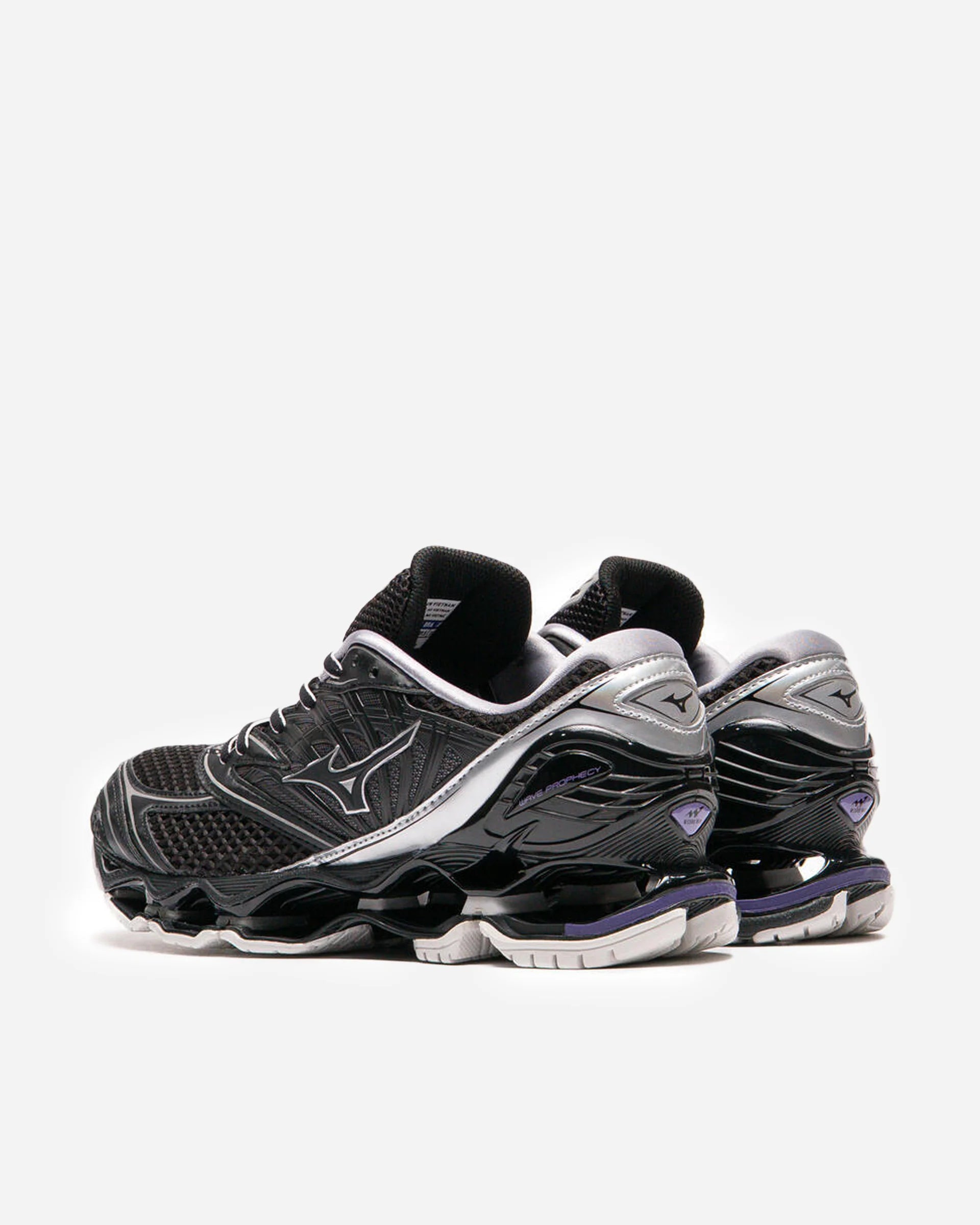 MIZUNO  Wave Prophecy LS Black/Silver/Purple Haze