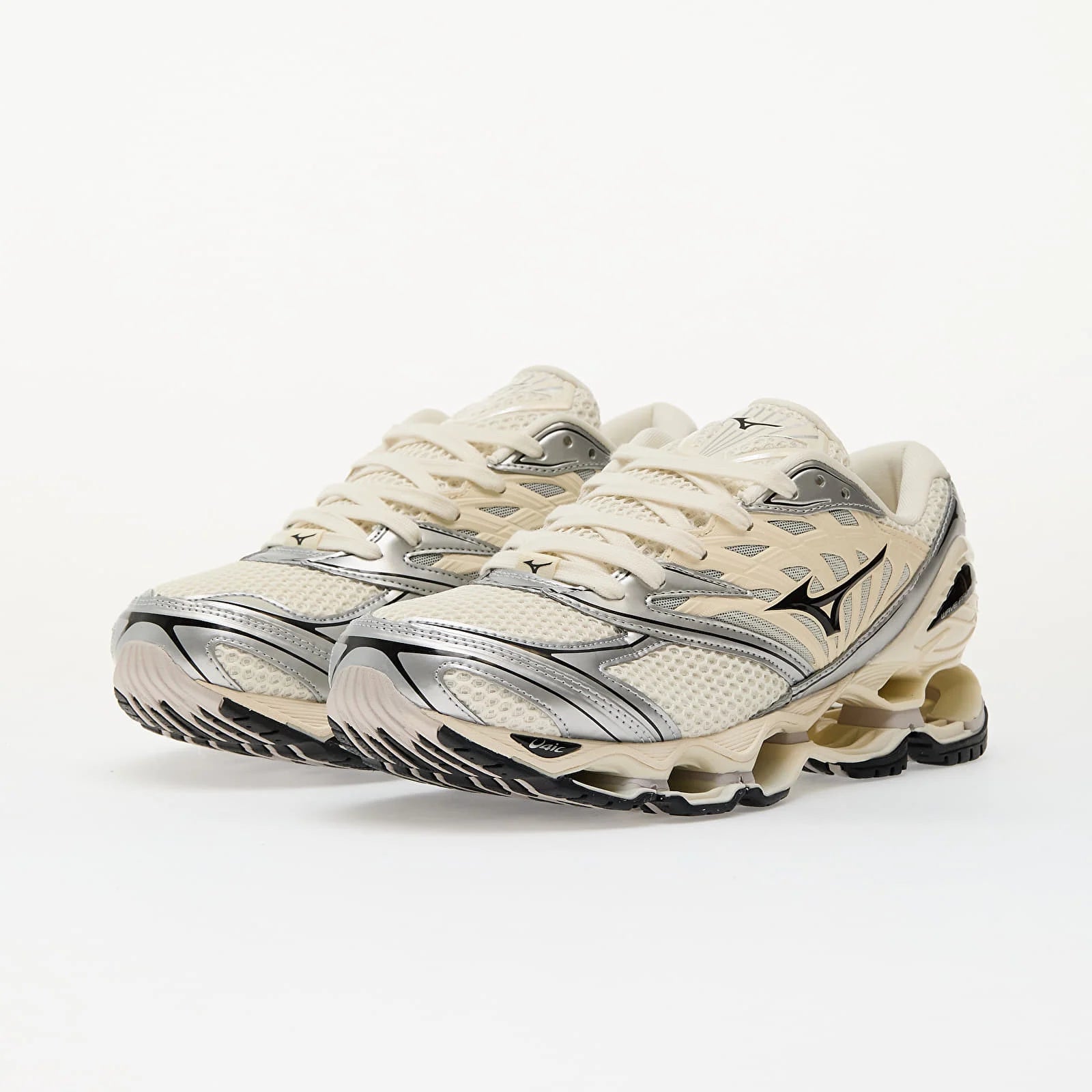 MIZUNO WAVE PROPHECY LS Pristine/ Black/ Silver